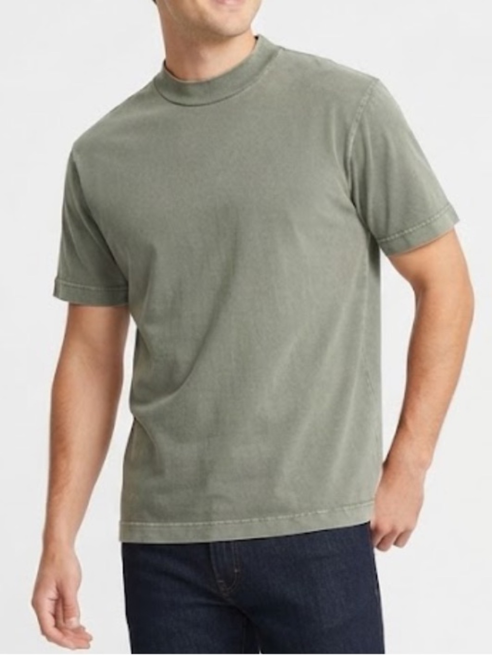 Abercrombie & Fitch Men's Olive Green Short Sleeve Tee Size Medium